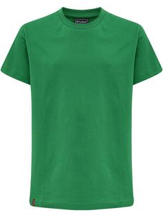 hummel hmlRED BASIC T-SHIRT S/S KIDS Funktionsshirt Kinder JOLLY GREEN