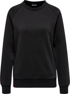 hummel hmlRED HEAVY SWEATSHIRT WOMAN Funktionssweatshirt Damen BLACK