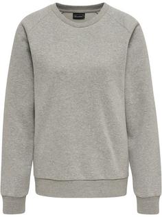 hummel hmlRED HEAVY SWEATSHIRT WOMAN Funktionssweatshirt Damen GREY MELANGE