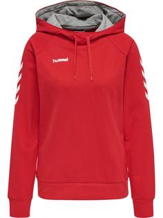 hummel HMLGO COTTON HOODIE WOMAN Hoodie Damen TRUE RED