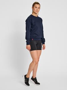 Rückansicht von hummel hmlRED CLASSIC SWEATSHIRT WOMAN Funktionssweatshirt Damen MARINE