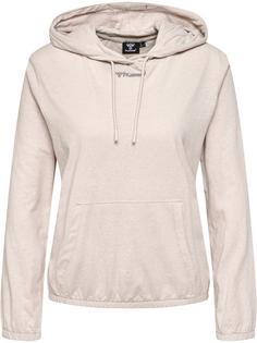 hummel hmlZANDRA HOODIE Hoodie Damen PUMICE STONE MELANGE