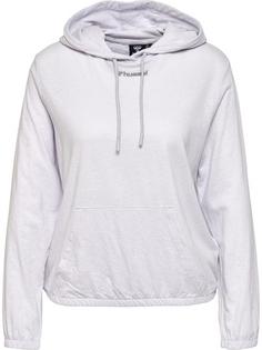 hummel hmlZANDRA HOODIE Hoodie Damen LIGHT GREY MELANGE