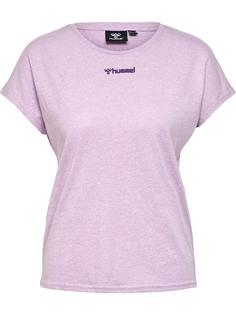 hummel hmlZANDRA T-SHIRT T-Shirt Damen PASTEL LILAC MELANGE