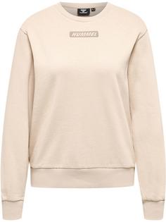 hummel hmlTE ELEMENT SWEATSHIRT Funktionssweatshirt Damen CHATEAU GRAY