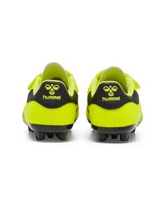 Rückansicht von hummel HATTRICK MG JR Fitnessschuhe Kinder SAFETY YELLOW