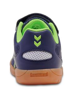 Rückansicht von hummel ROOT ELITE JR VC Fitnessschuhe Kinder SPECTRUM BLUE