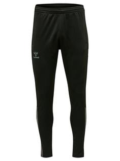 hummel hmlONGRID POLY PANTS Trainingshose Herren JET BLACK/FORGED IRON