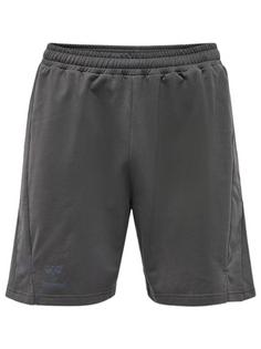 hummel hmlOFFGRID COTTON SHORTS Funktionsshorts Herren FORGED IRON/JET BLACK