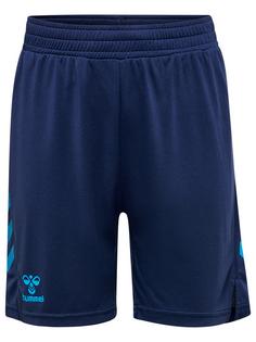 hummel hmlONGRID POLY SHORTS KIDS Funktionsshorts Kinder MARINE/ATOMIC BLUE