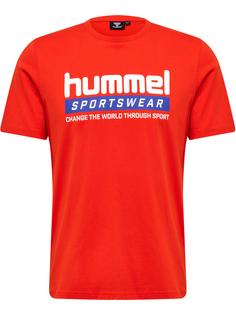 hummel hmlLGC CARSON T-SHIRT T-Shirt ORANGE.COM