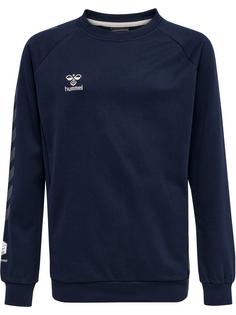 hummel hmlMOVE GRID COTTON SWEATSHIRT KIDS Funktionssweatshirt Kinder MARINE