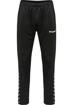 hummel hmlAUTHENTIC POLY PANT Trainingshose Herren BLACK/WHITE