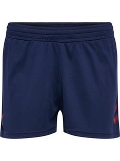 hummel hmlQ4 POLY SHORTS WO Funktionsshorts Damen MARINE