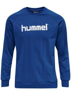 hummel HMLGO COTTON LOGO SWEATSHIRT WOMAN Funktionssweatshirt Damen TRUE BLUE