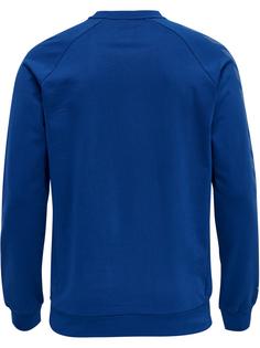 Rückansicht von hummel hmlMOVE GRID COTTON SWEATSHIRT Funktionssweatshirt Herren SODALITE BLUE
