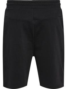 Rückansicht von hummel hmlLEGACY SHORTS PLUS Shorts Herren BLACK