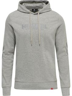 hummel hmlLEGACY LOGO HOODIE PLUS Hoodie Herren GREY MELANGE