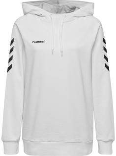 hummel HMLGO COTTON HOODIE WOMAN Hoodie Damen WHITE