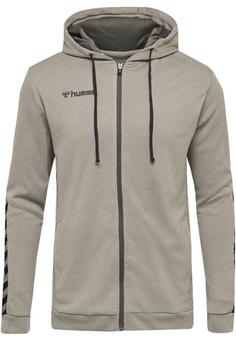 hummel hmlAUTHENTIC POLY ZIP HOODIE Hoodie Herren GREY MELANGE