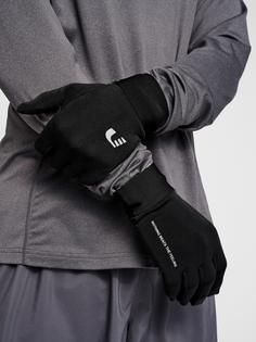 Rückansicht von Newline CORE GLOVES Laufhandschuhe BLACK