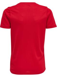 Rückansicht von Newline KIDS CORE FUNCTIONAL T-SHIRT S/S Funktionsshirt Kinder TANGO RED