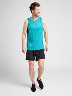 Rückansicht von Newline MEN RUNNING SINGLET Funktionstop Herren CAPRI BREEZE MELANGE