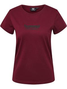 hummel hmlBOOSTER WOMAN T-SHIRT T-Shirt Damen CABERNET