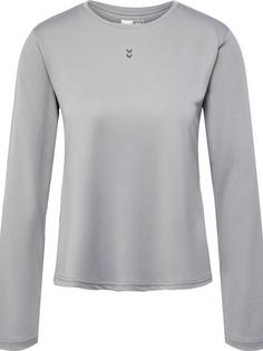 hummel hmlMT FRI MESH T-SHIRT L/S Funktionsshirt Damen SHARKSKIN