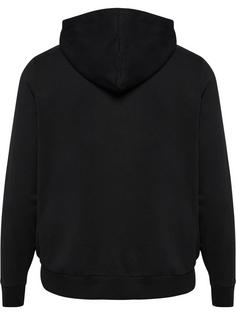 Rückansicht von hummel hmlLEGACY WOMAN HOODIE PLUS Hoodie Damen BLACK