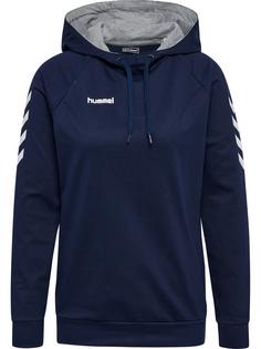 hummel HMLGO COTTON HOODIE WOMAN Hoodie Damen MARINE