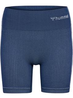 hummel hmlMT BLAZE SEAMLESS MW SHORTS Funktionsshorts Damen INSIGNIA BLUE