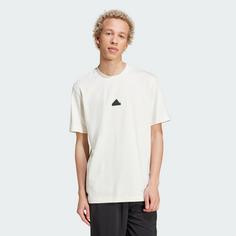 Rückansicht von adidas City Escape Graphic T-Shirt T-Shirt Herren Off White