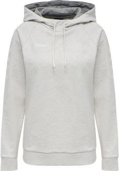 hummel HMLGO COTTON HOODIE WOMAN Hoodie Damen EGRET MELANGE