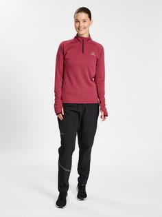 Rückansicht von Newline nwlPHOENIX 1/2 ZIP L/S WOMAN Funktionssweatshirt Damen DRY ROSE