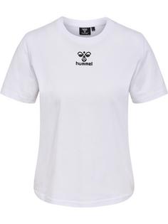 hummel hmlICONS WOMAN T-SHIRT T-Shirt Damen WHITE