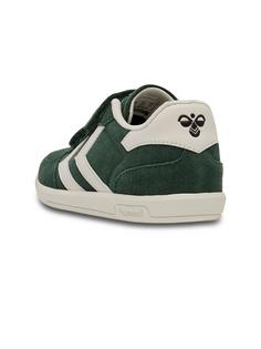 Rückansicht von hummel VICTORY SUEDE II Sneaker Kinder PINENEEDLE