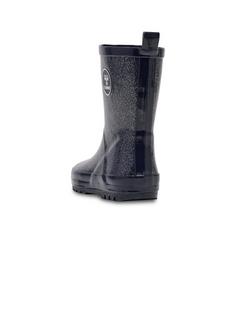 Rückansicht von hummel RUBBER BOOT GLITTER JR Gummistiefel Kinder BLACK IRIS