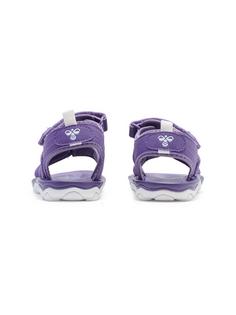 Rückansicht von hummel SANDAL SPORT JR Sandalen Kinder MONTANA GRAPE