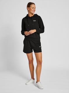 Rückansicht von hummel hmlLGC SHAI SHORTS Shorts Damen BLACK