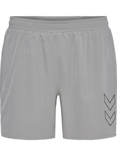 hummel hmlMT FAST 2 IN 1 SHORTS Funktionsshorts Herren SHARKSKIN