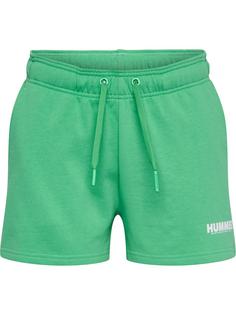 hummel hmlLEGACY WOMAN SHORTS Shorts Damen GREEN SPRUCE