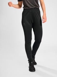 Rückansicht von hummel hmlACTIVE TRAINING PANTS WOMAN Trainingshose Damen BLACK