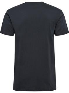 Rückansicht von hummel hmlACTIVE GRAPHIC CO TEE S/S Funktionsshirt Herren OBSIDIAN