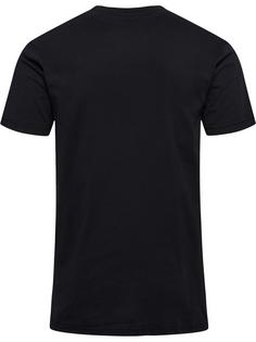 Rückansicht von hummel hmlACTIVE STRIPE CO TEE S/S Funktionsshirt Herren BLACK