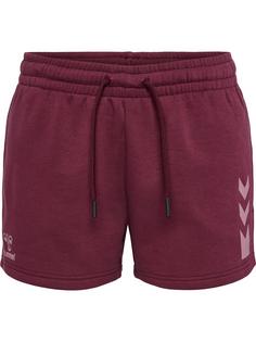 hummel hmlACTIVE CO SHORTS WOMAN Funktionsshorts Damen BURGUNDY