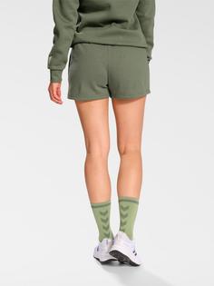 Rückansicht von hummel hmlACTIVE CO SHORTS WOMAN Funktionsshorts Damen SEA SPRAY