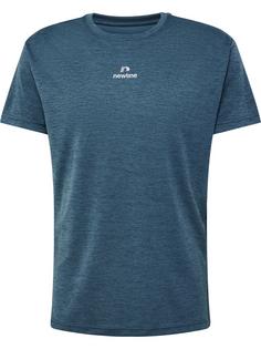 Newline nwlPACE MELANGE TEE Funktionsshirt Herren MIDNIGHT NAVY MELANGE