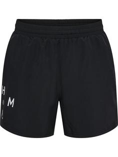 hummel hmlACTIVE COURT WOV SHORTS WOMAN Funktionsshorts Damen BLACK