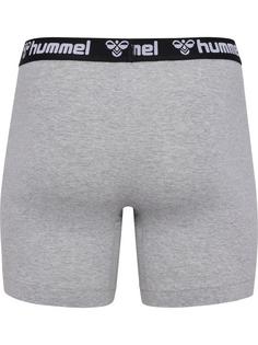 hummel hmlBOXERS 2-PACK Unterhemd Herren GREY MELANGE